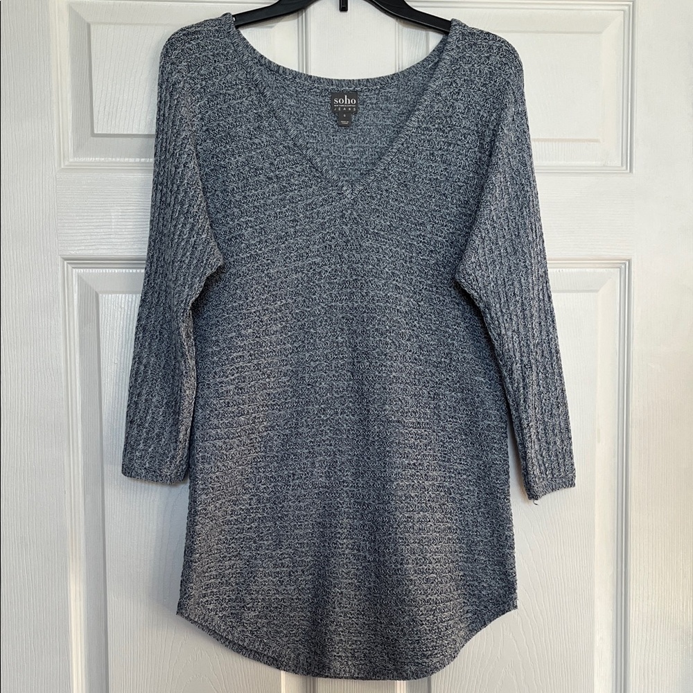 NY&C Soho Jeans Gray Sweater Women’s S